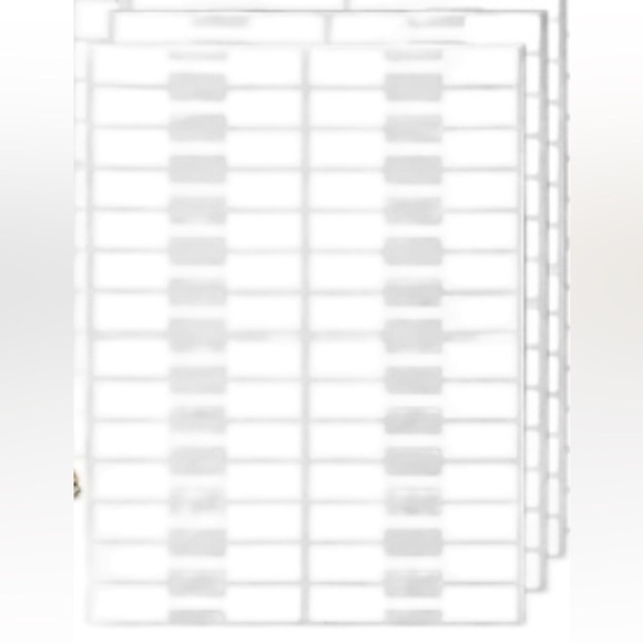 3000 White Price Tag, Gift Tags Hanging Jewelry Blank Paper - Picture 1 of 7